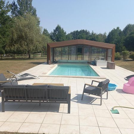 Chalet Au Coeur De La Nature Le Grand-Lucé 外观 照片