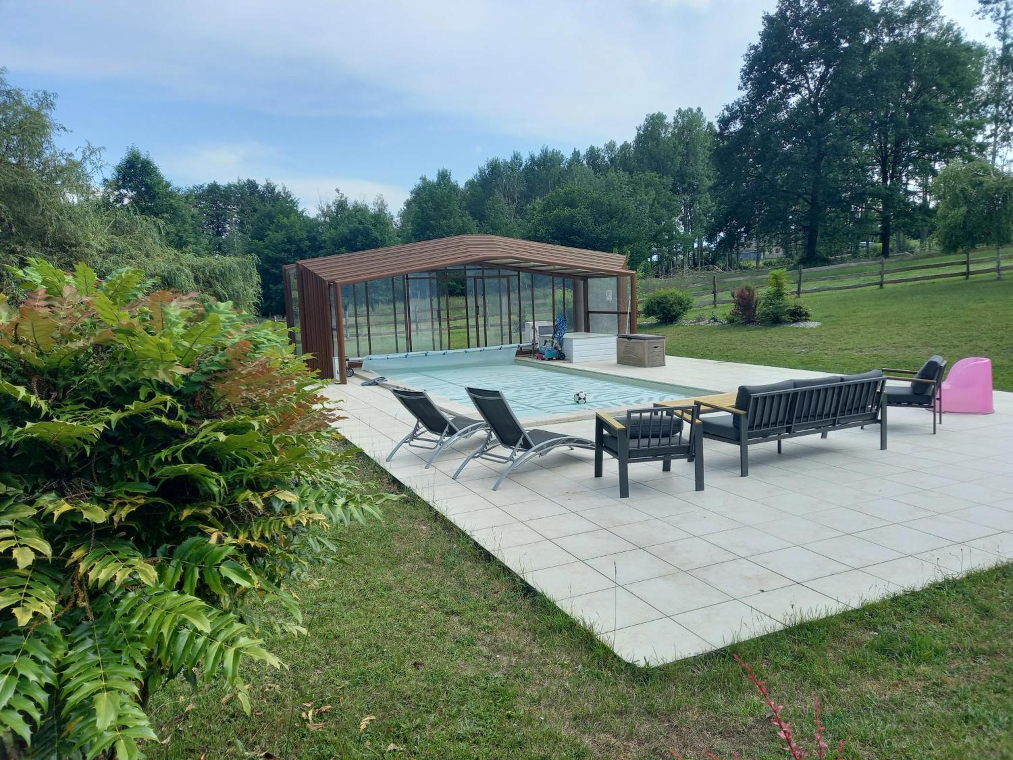 Chalet Au Coeur De La Nature Le Grand-Lucé 外观 照片