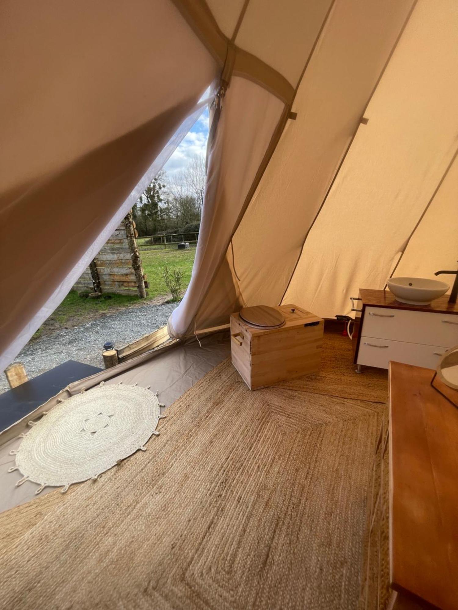 Chalet Au Coeur De La Nature Le Grand-Lucé 外观 照片